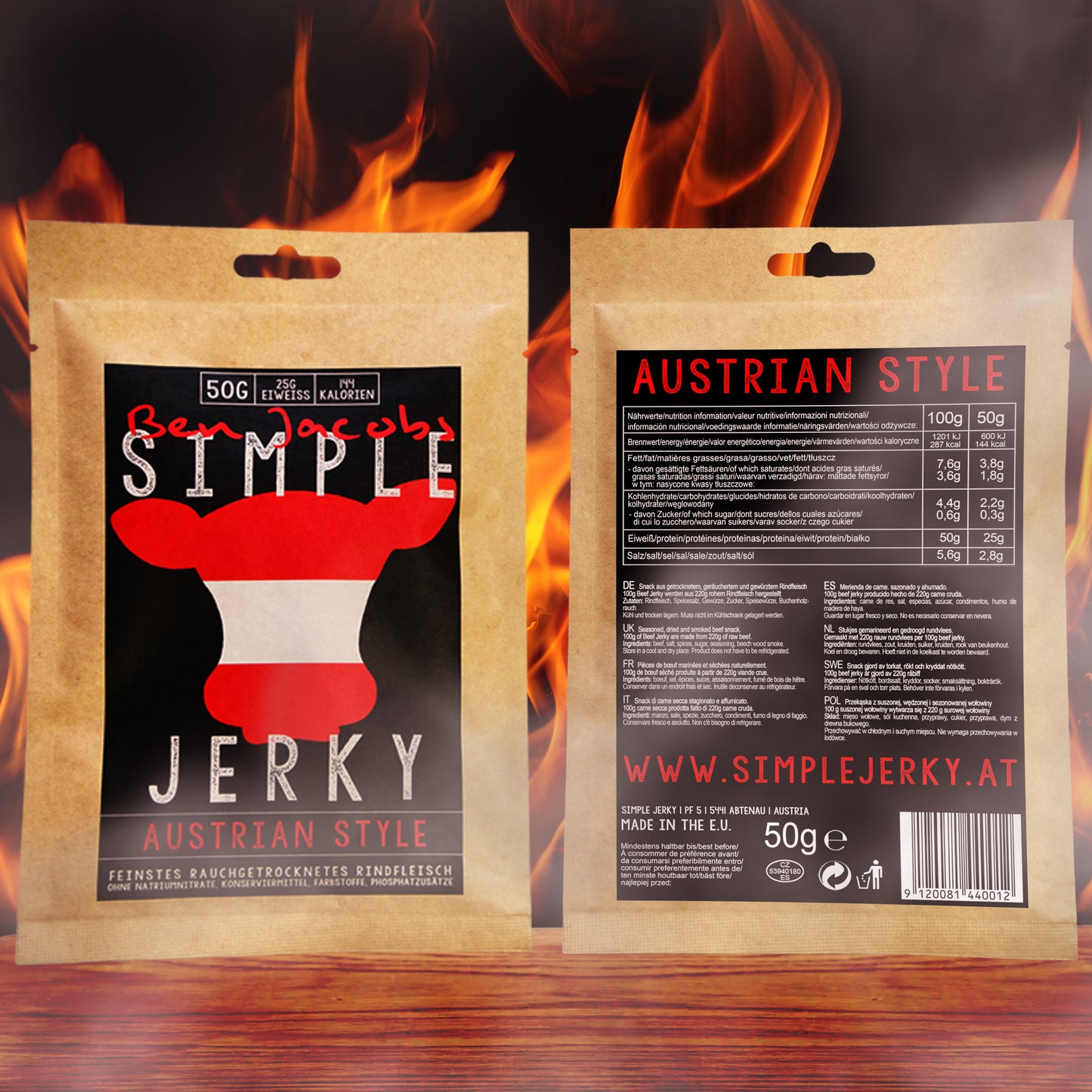 Beef Jerky - Österrikisk Stil