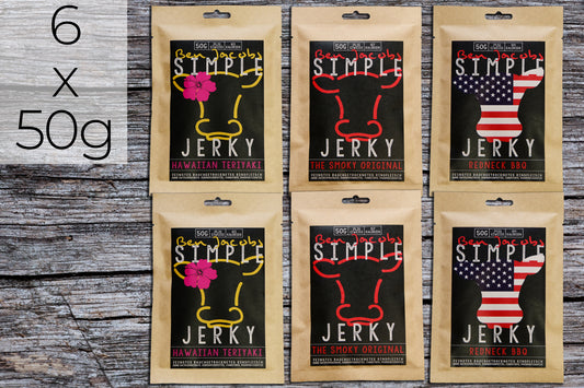 Enkel Jerky - Kryddig Låda