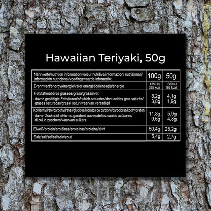 Hawaiian Teriyaki (50g) Nährwerte